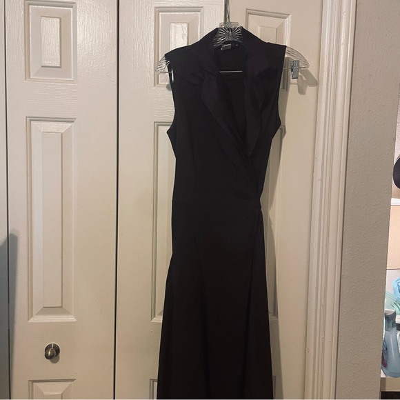 Belted Brown dress by Gossip, made in Italy, in wonderful condition size 46 - Picture 2 of 8